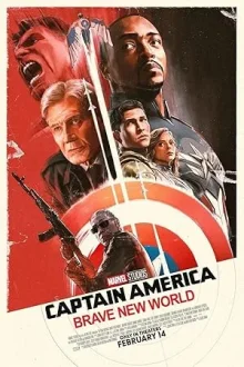 Captain America Brave New World poster