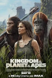 Kingdom of the planet of the Apes poster