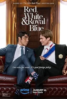 Red White Royal Blue poster