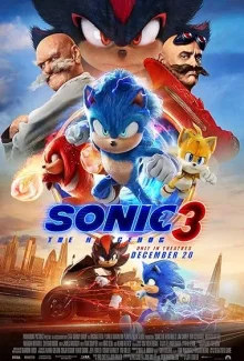 Sonic the Hedgehog 3 poster