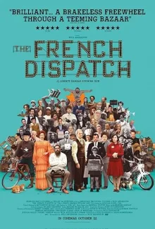 The French Dispatch poster